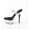 Pleaser - CAPTIVA608 Sandale à bride à la cheville - Transparent Product image